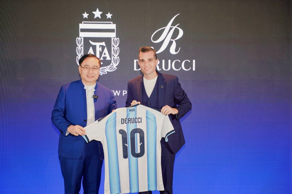 AFA anuncia a DeRUCCI como nuevo sponsor regional en China