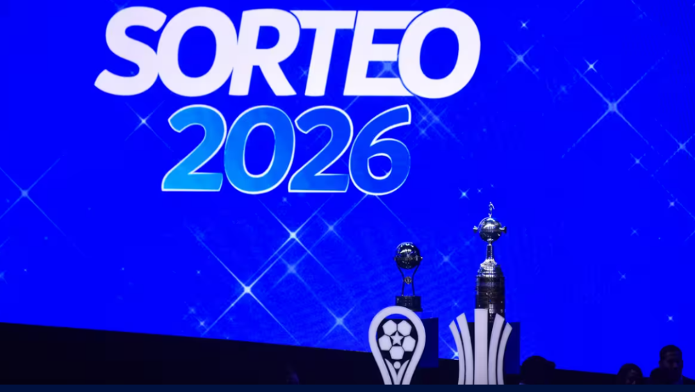 Fueron sorteados los grupos de la Copa Sudamericana 2026