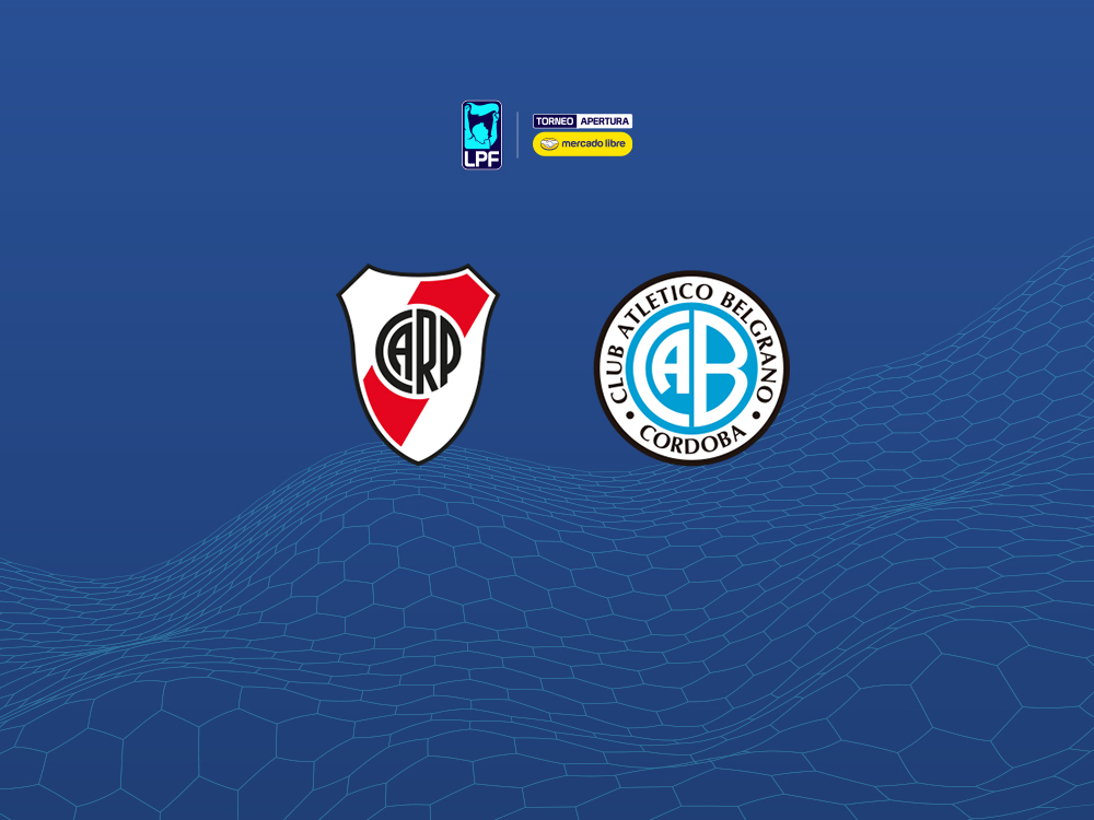 Desde las 18, River ante Belgrano