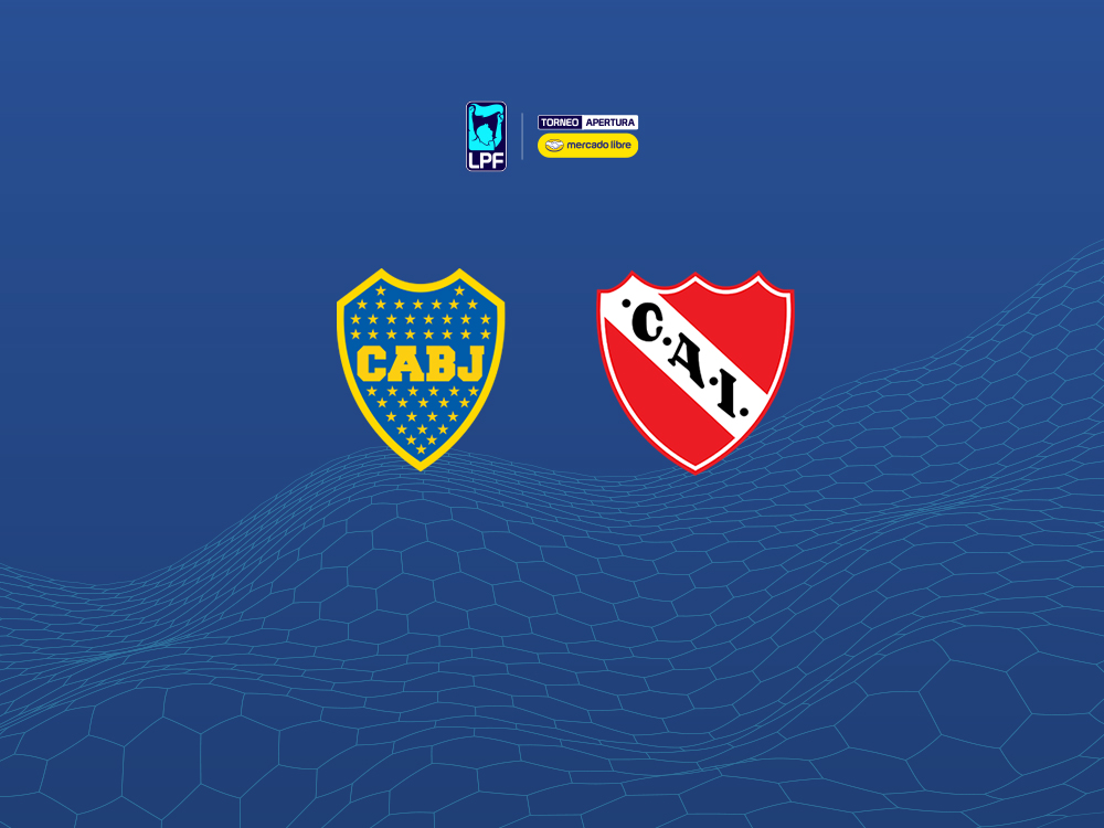 Boca e Independiente se enfrentan a partir de las 19.30