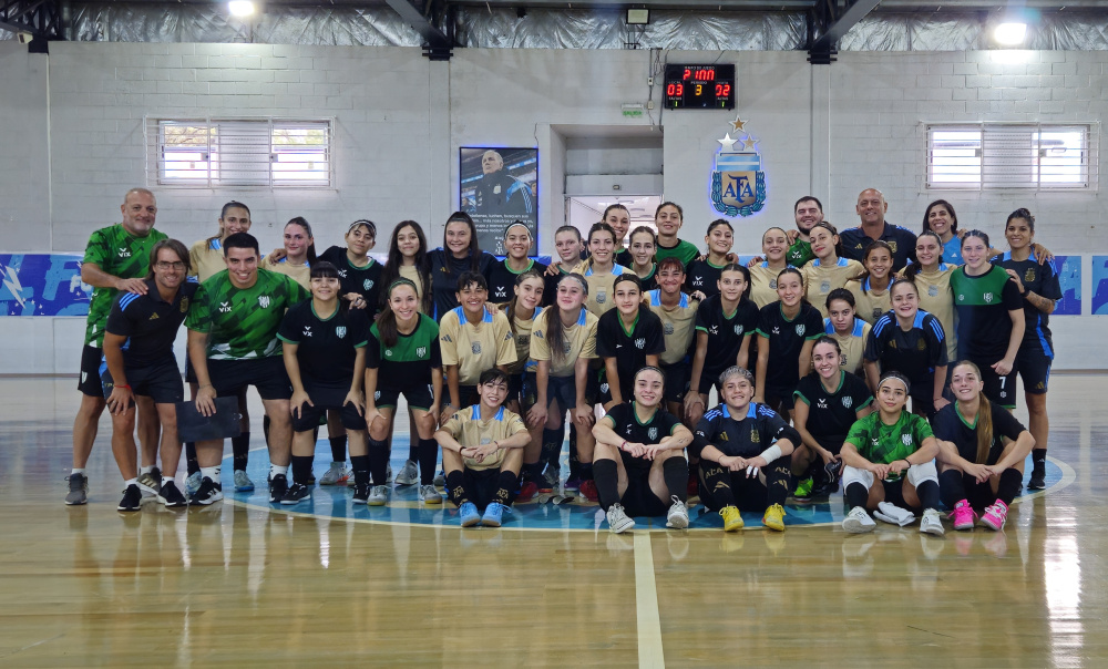 La Selección Femenina Sub17 realizó una práctica con el Club Pinocho