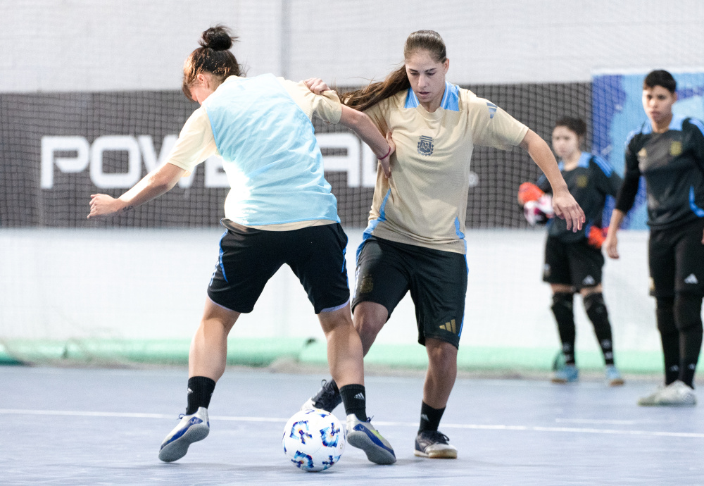 Las Selecciones Femeninas de Futsal Sub17 y Sub20 realizan esta semana otro microciclo de trabajo