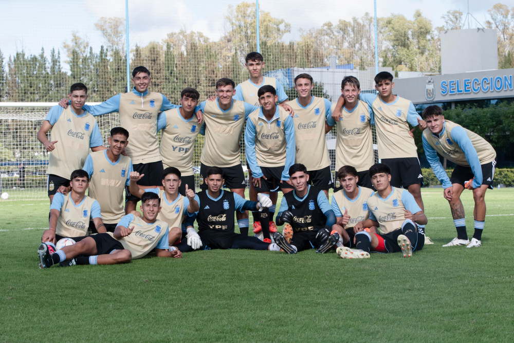 Última práctica en el país de la Selección Sub17 que jugará los Juegos Suramericanos de la Juventud