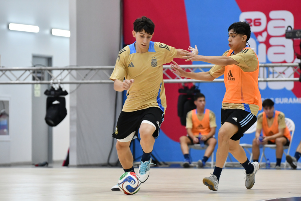 Las Selecciones de Futsal entrenaron en el Centro de Alto Rendimiento