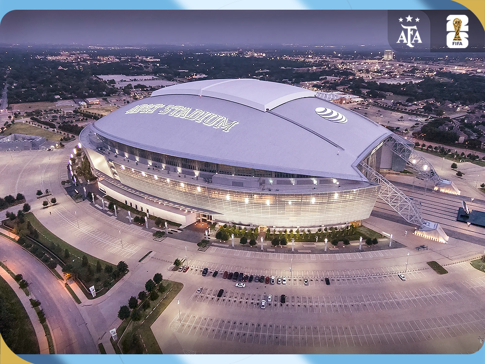 Dallas Stadium, la sede del segundo encuentro de la Selección Argentina en la Copa Del Mundo