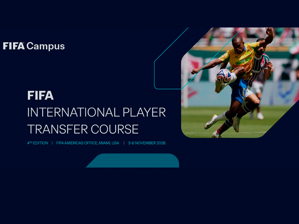Presentación de la edición de 2026 del Curso de la FIFA sobre el traspaso internacional de jugadores