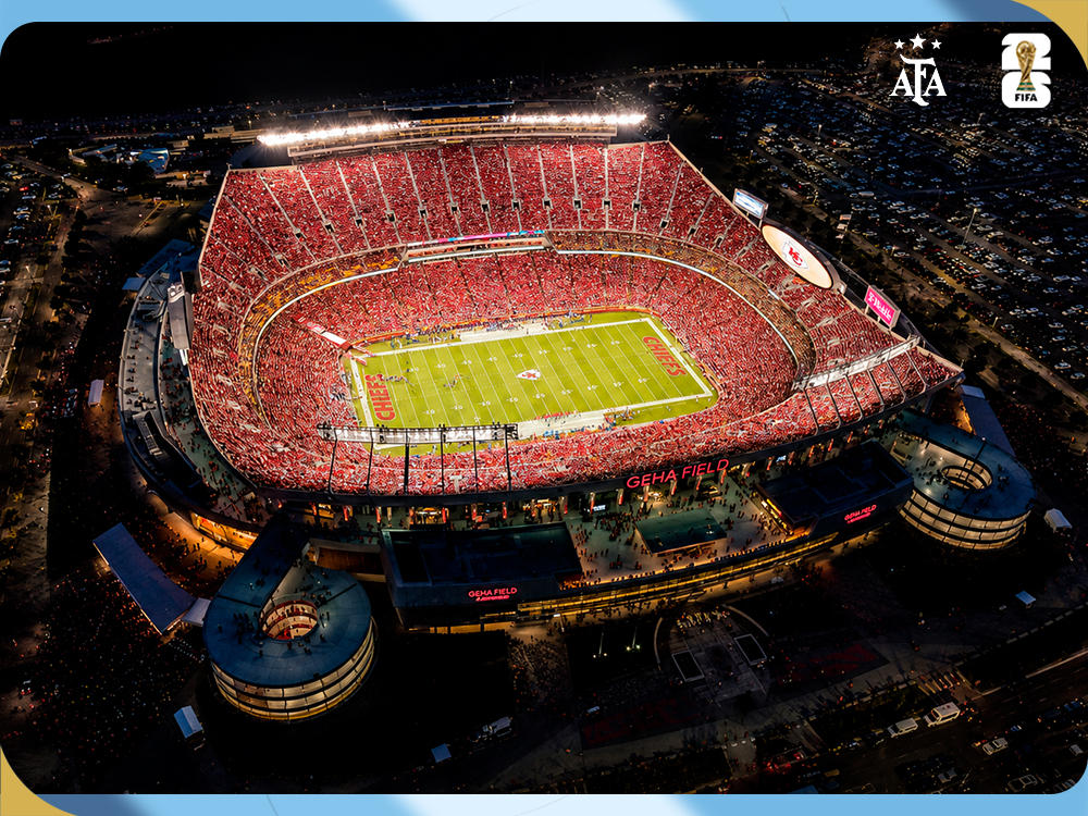 Kansas City Stadium, la casa de la Selección Argentina para el primer partido de la Copa del Mundo