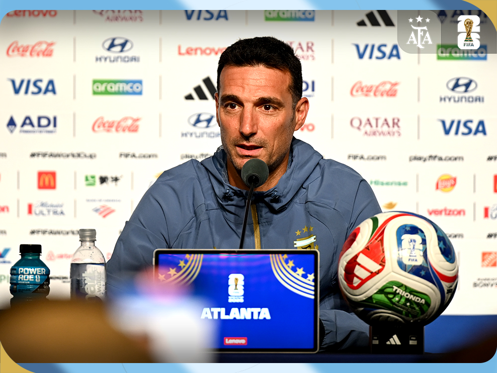 Lionel Scaloni: "La magnitud de lo de hoy es comparable con muchísimas cosas grandes que hemos vivido con este equipo"