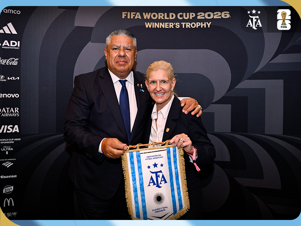 La FA felicitó al presidente Claudio Tapia y a toda la AFA por la clasificación a la final del Mundial