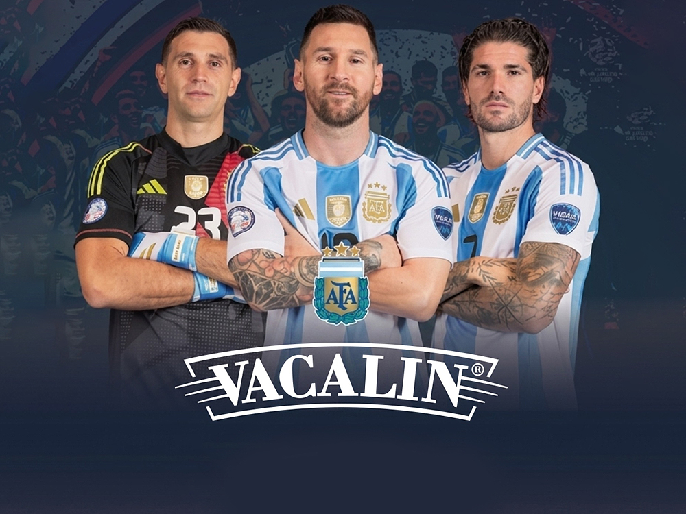 La Asociación del Fútbol Argentino presenta a Vacalin como nuevo Sponsor Oficial de la Selección Argentina