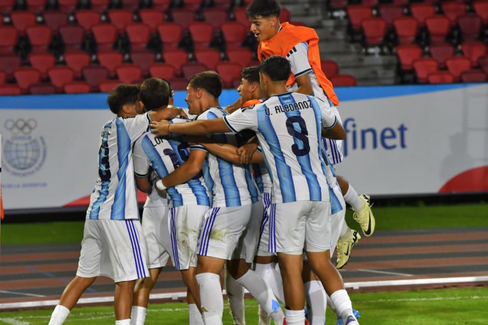 La Selección Sub17 de Fútbol completó la fase de grupos con victoria 1 - 0 ante Panamá y clasificó a la final por el oro