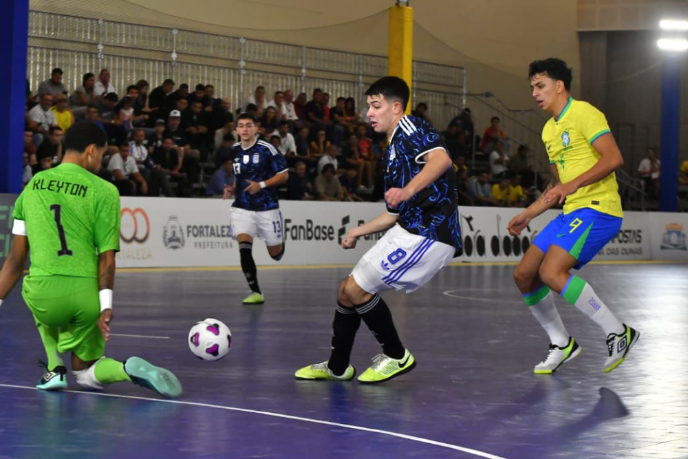 Argentina y Brasil empataron 1 a 1 en el primer amistoso jugado en Fortaleza