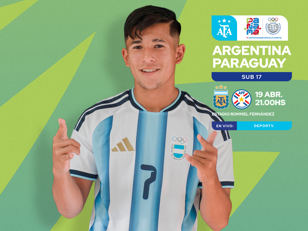 La Selección Sub17 de Fútbol de Clubes del Ascenso enfrenta a las 21 a Paraguay por la medalla de oro en los Juegos ODESUR