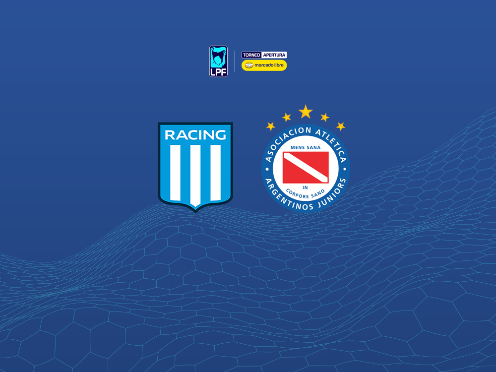 Fútbol en Avellaneda: Racing Club recibe a Argentinos Juniors