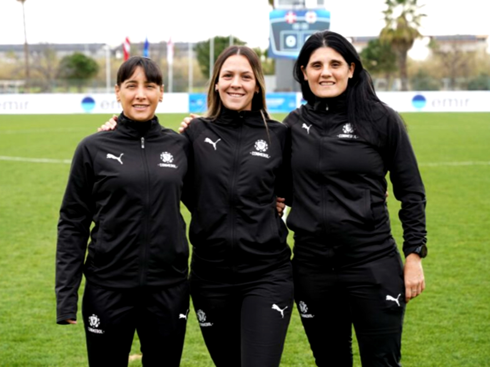 Árbitras argentinas intercambian experiencias en los torneos de desarrollo de UEFA Sub 16 en Turquía