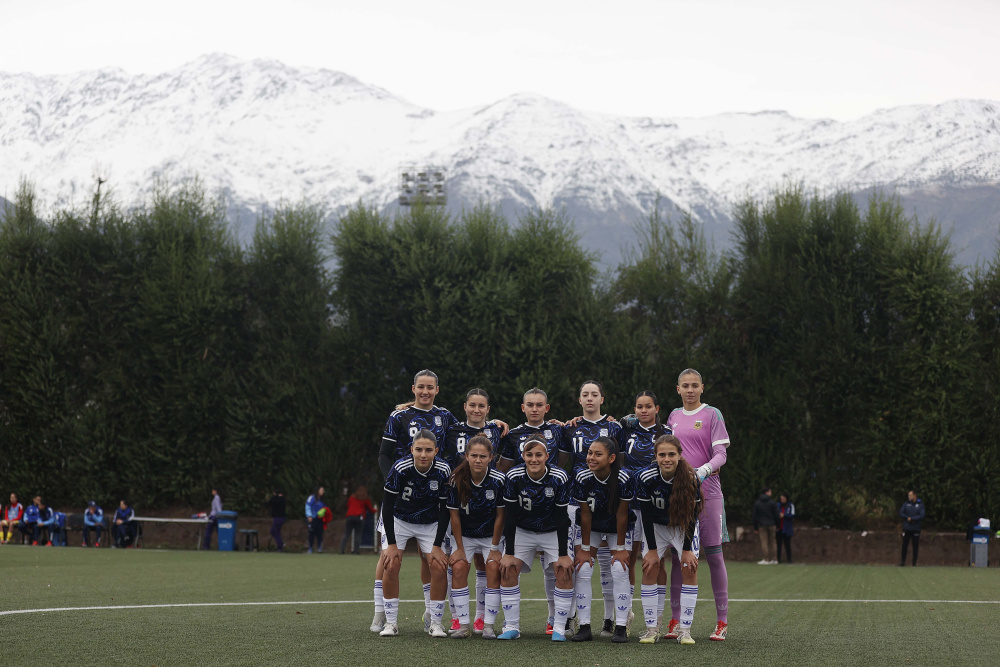 Selección Femenina Sub 17: Argentina igualó 1-1 ante Chile en el primer amistoso
