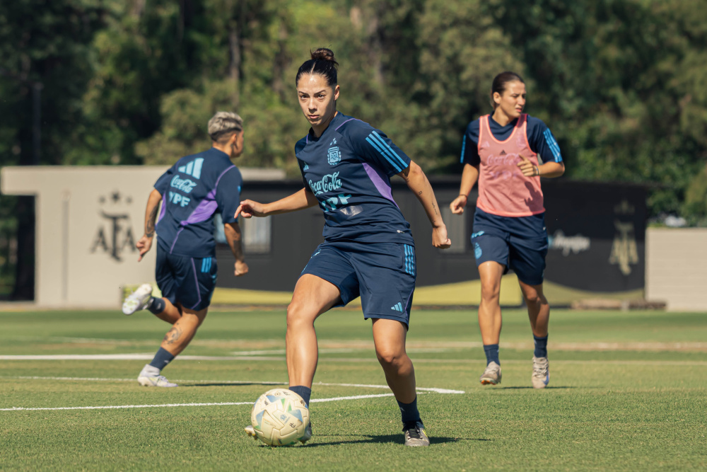 Preselección Sub 20 Femenina: comenzó la actividad en Ezeiza