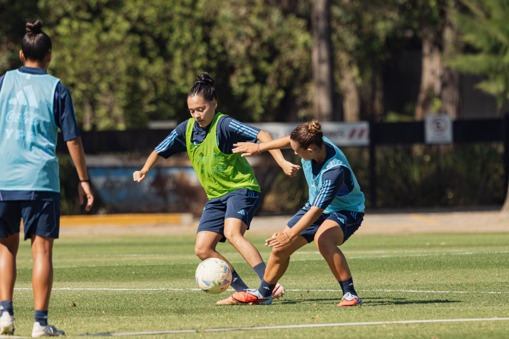 Preselección Sub 20 Femenina: martes de actividad