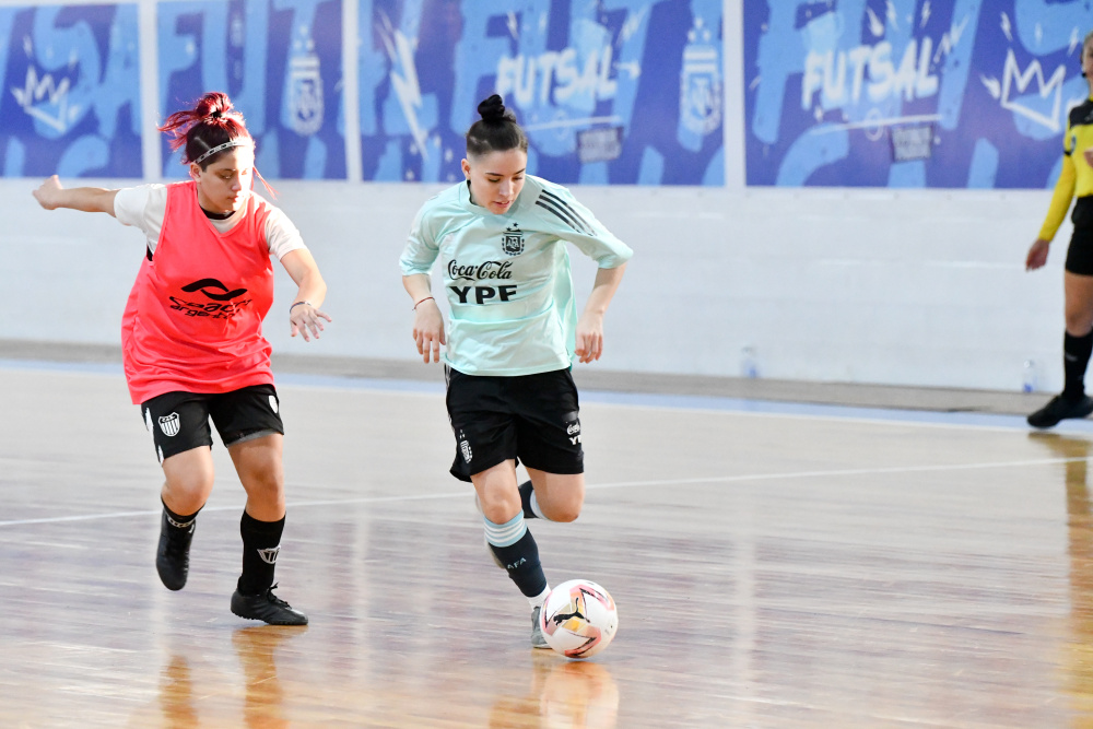 Futsal Femenino: la Sub 20 disputó dos amistosos en Ezeiza