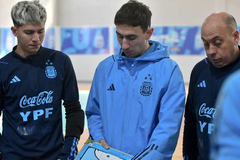 Futsal: el preseleccionado Sub 17 disputó un amistoso ante América del Sud