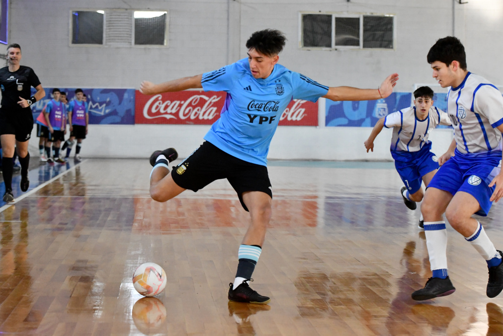 Futsal: el preseleccionado Sub 17 disputó un amistoso ante América del Sud