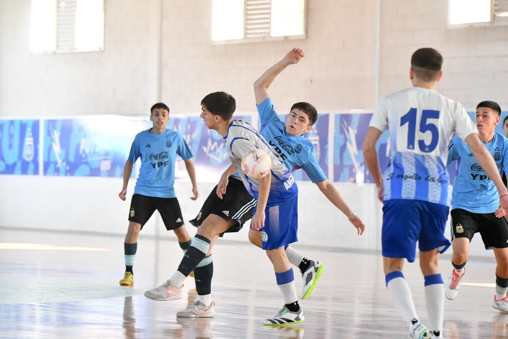 Futsal: el preseleccionado Sub 17 disputó un amistoso ante América del Sud