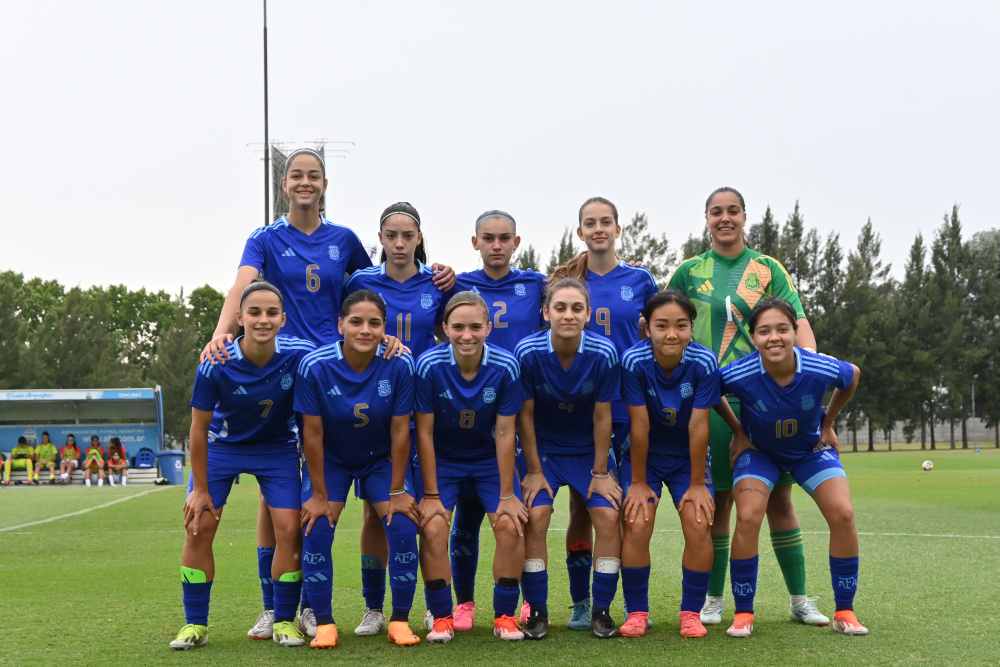 Sub 17 Femenina: Argentina empató 3-3 ante Chile