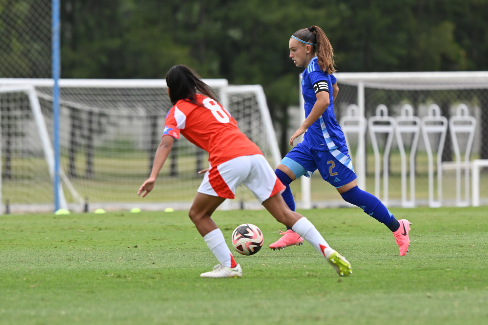 Sub 17 Femenina: Argentina empató 3-3 ante Chile