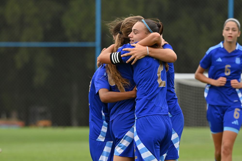 Sub 17 Femenina: Argentina empató 3-3 ante Chile