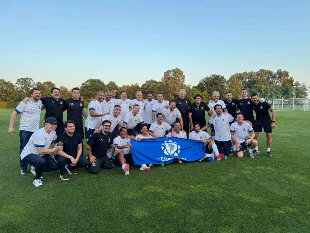 CONMEBOL leyendas vence a UEFA en Eslovenia