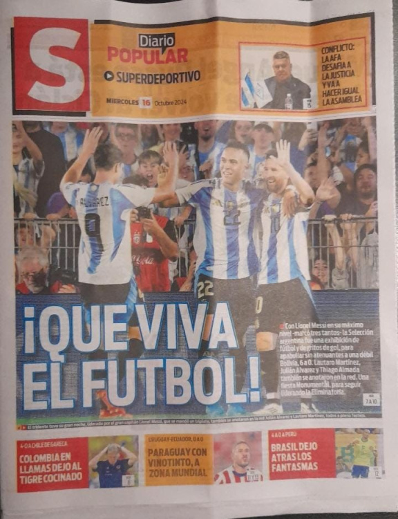 Las tapas de la gran victoria: así reflejaron los diarios el triunfazo argentino