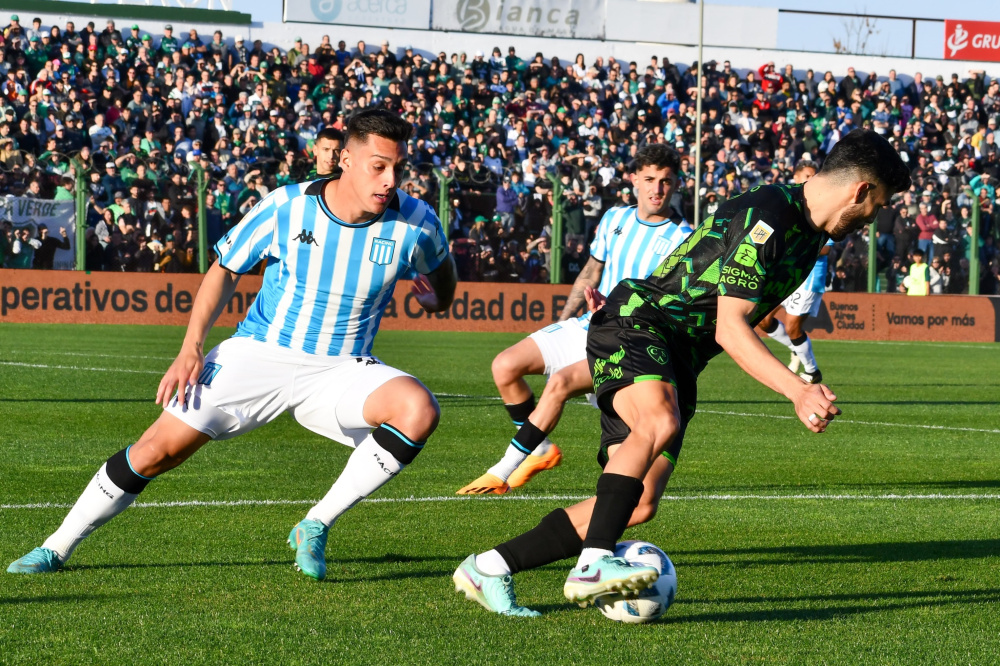 Sarmiento le ganó 1-0 a Racing