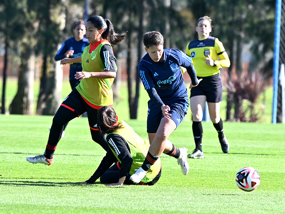 Mañana de amistoso para la preselección Sub 20 Femenina