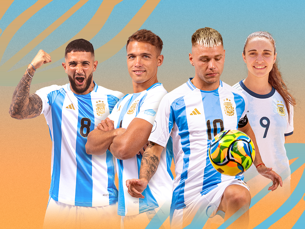 Jugadores del torneo de Fútbol Playa local refuerzan las competencias europeas de verano