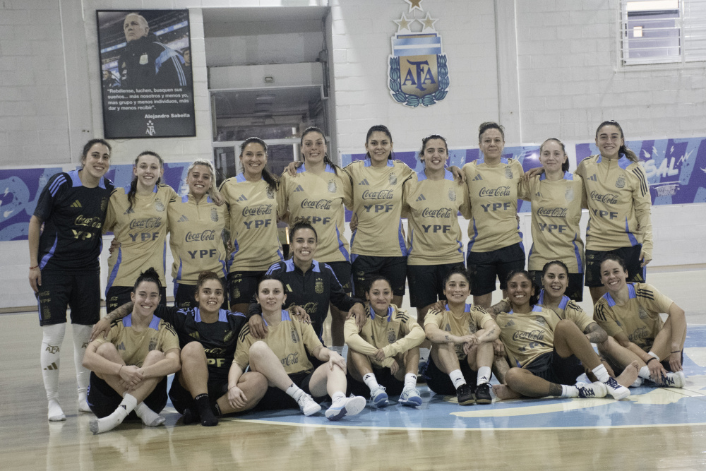La Selección Femenina de Futsal comenzará esta tarde su segunda semana de trabajo para la Copa del Mundo