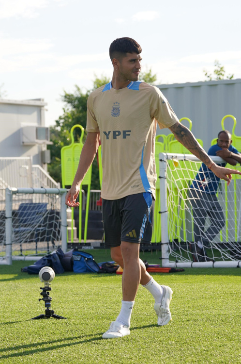 La Selección entrenó en la ciudad de Nueva Jersey