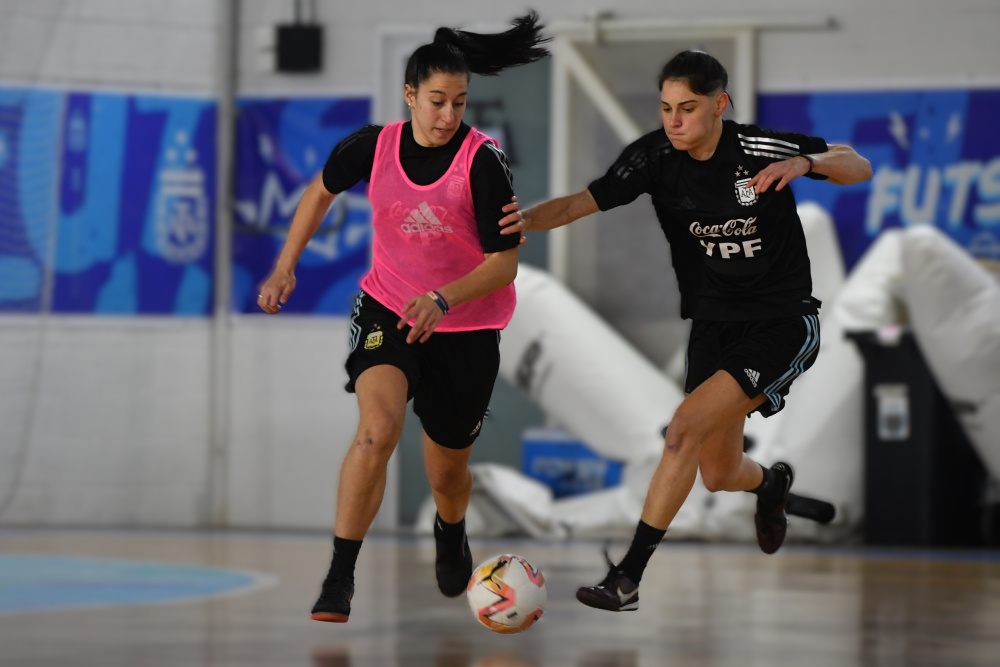 La Selección Sub20 Femenina de Futsal continúa con los entrenamientos de cara al Sudamericano