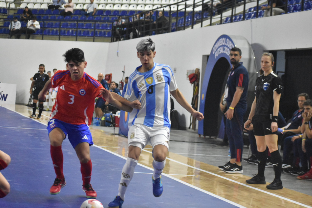 Sudamericano Sub 17 de Futsal: Argentina vencíó 4-2 a Chile en su debut en el certamen