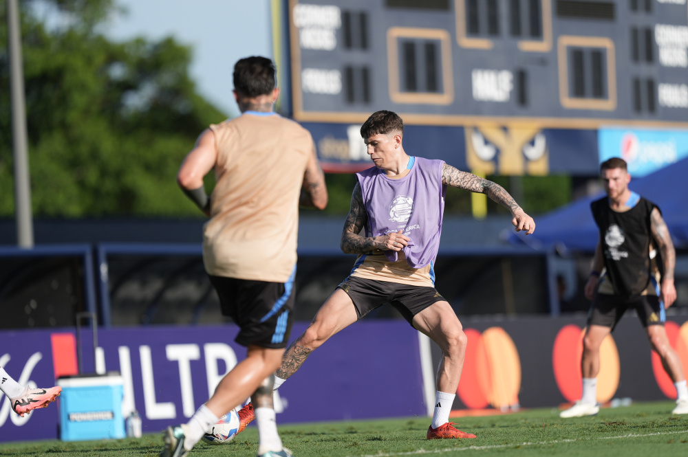 La Selección realizó ayer el último entrenamiento de cara al partido con Perú