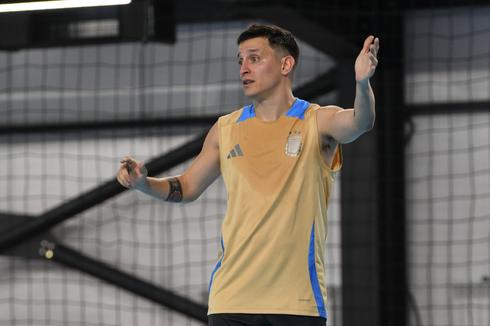 Anteúltimo entrenamiento de la Selección de Futsal previo al debut en la Copa del Mundo