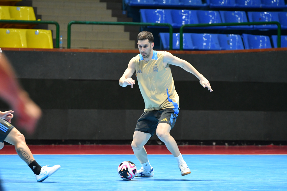 Continúan los entrenamientos de cara al partido ante Croacia
