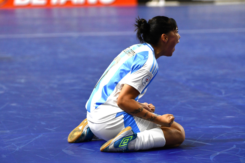 Argentina avanza en el Sudamericano Sub 20 Femenino de Futsal con puntaje ideal
