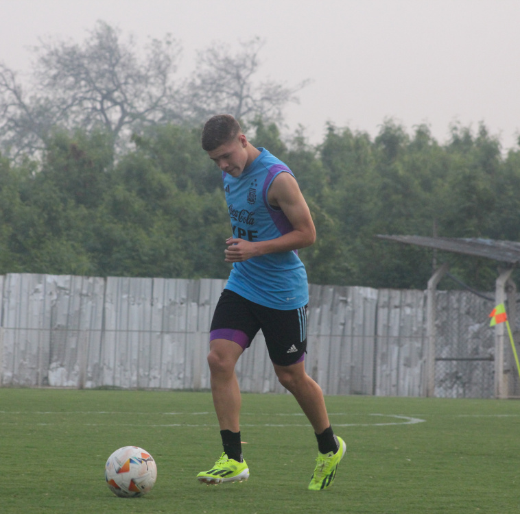 La selección Sub 15 se entrenó pensando en la semifinal del Sudamericano