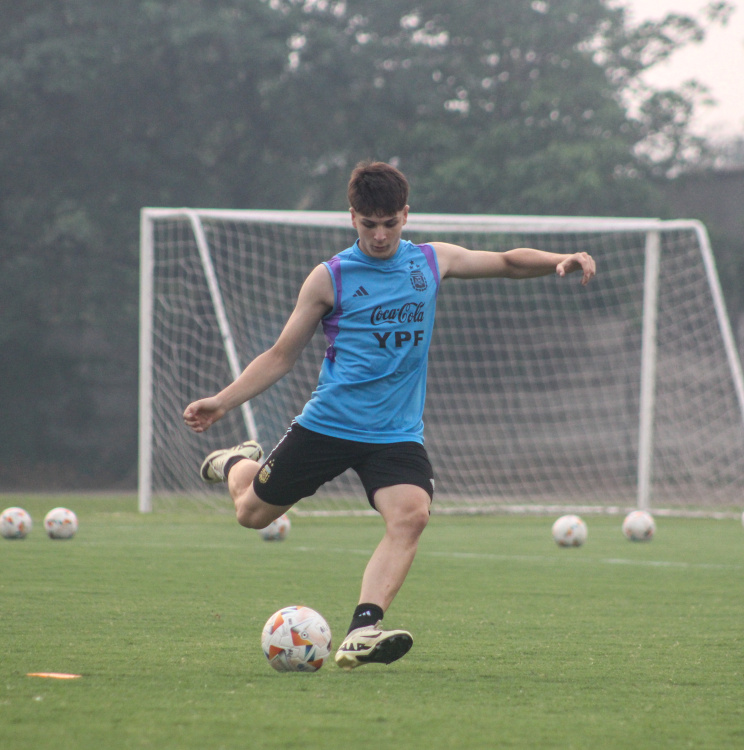 La selección Sub 15 se entrenó pensando en la semifinal del Sudamericano