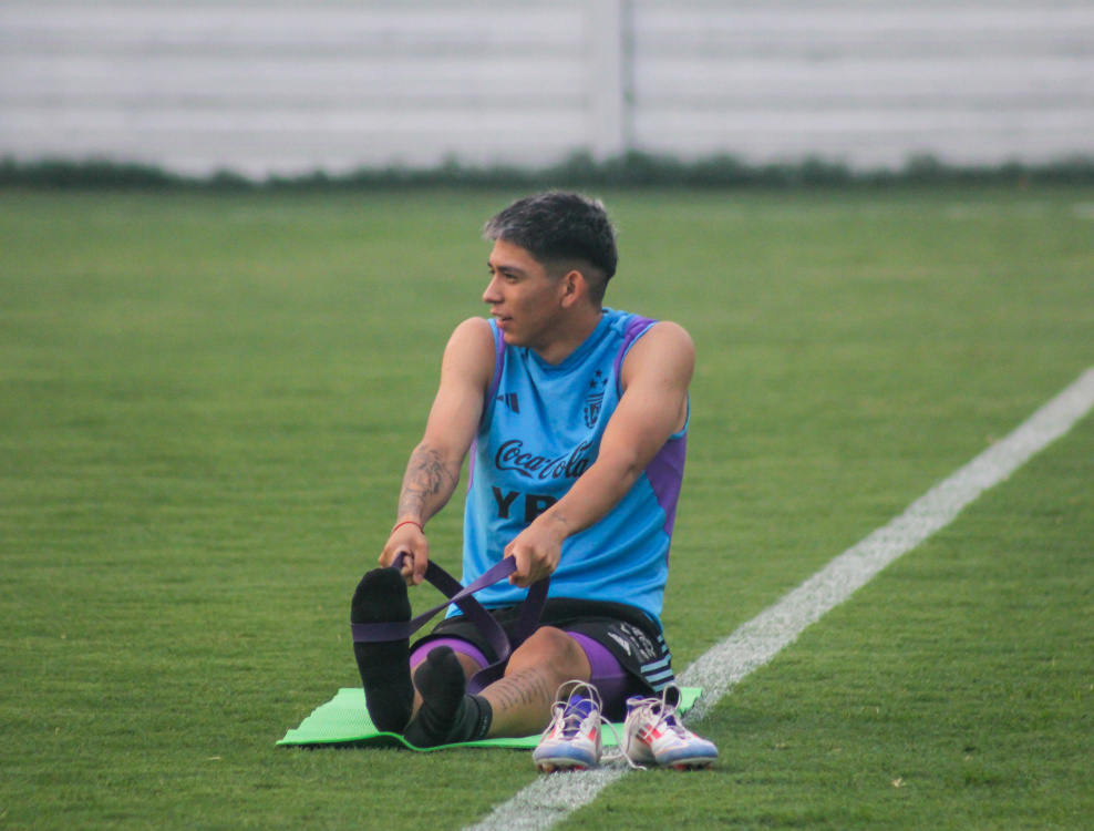 La selección Sub 15 se entrenó pensando en la semifinal del Sudamericano