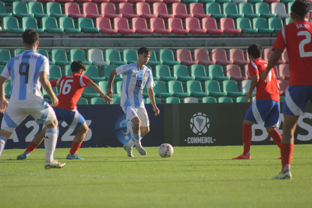 Argentina venció a Chile por 2 a 1 y obtuvo el tercer puesto en el certamen