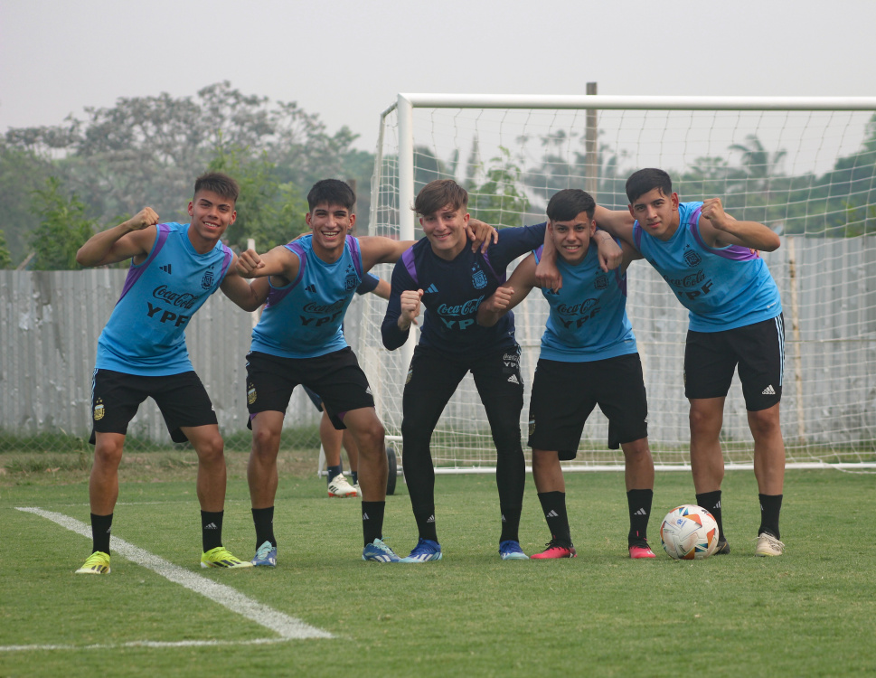 La Selección Sub 15 se prepara para medirse ante Venezuela