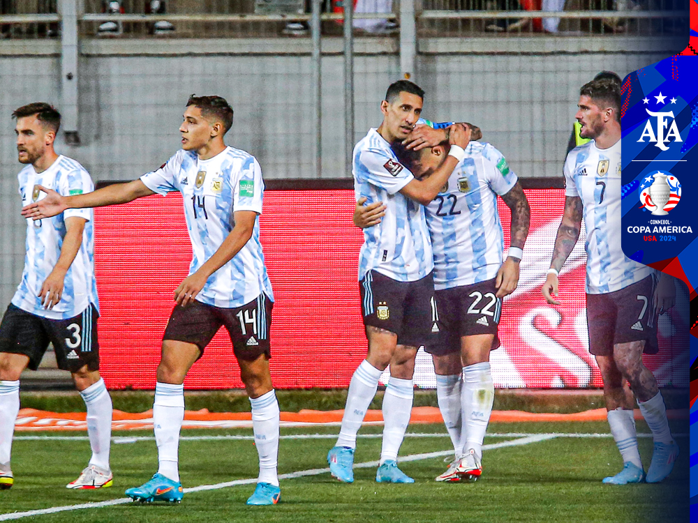 Victoria Albiceleste en el último enfrentamiento ante Chile