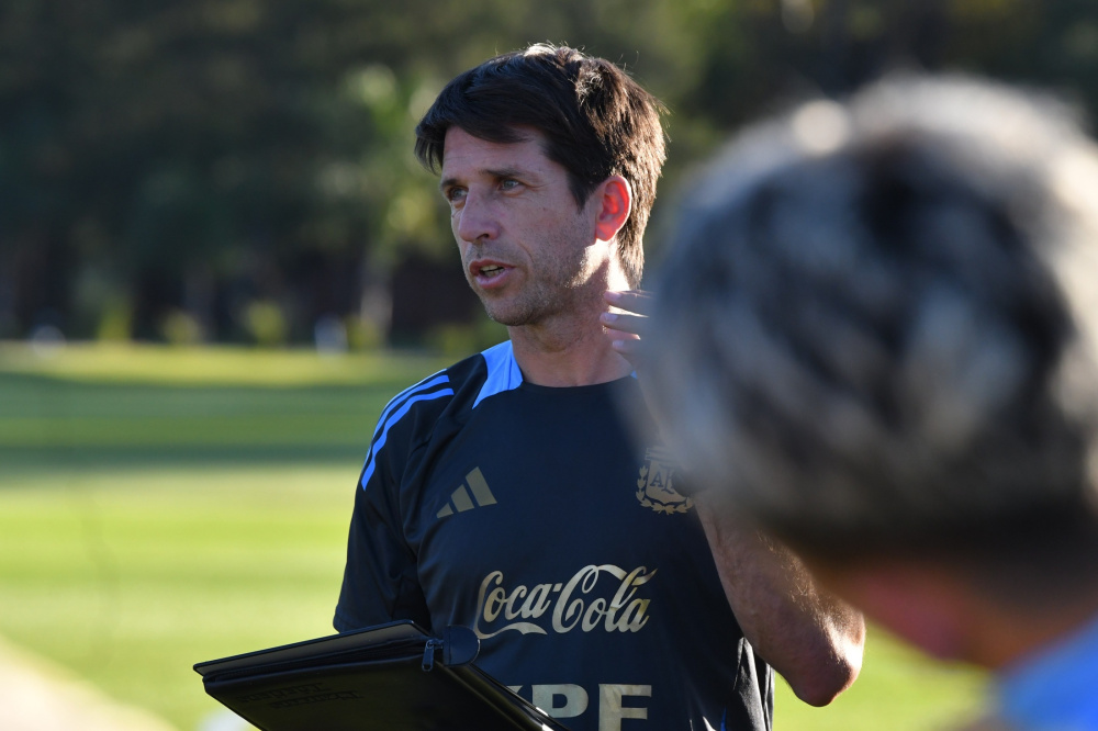 Último entrenamiento de la Selección Sub20 antes del partido con Australia