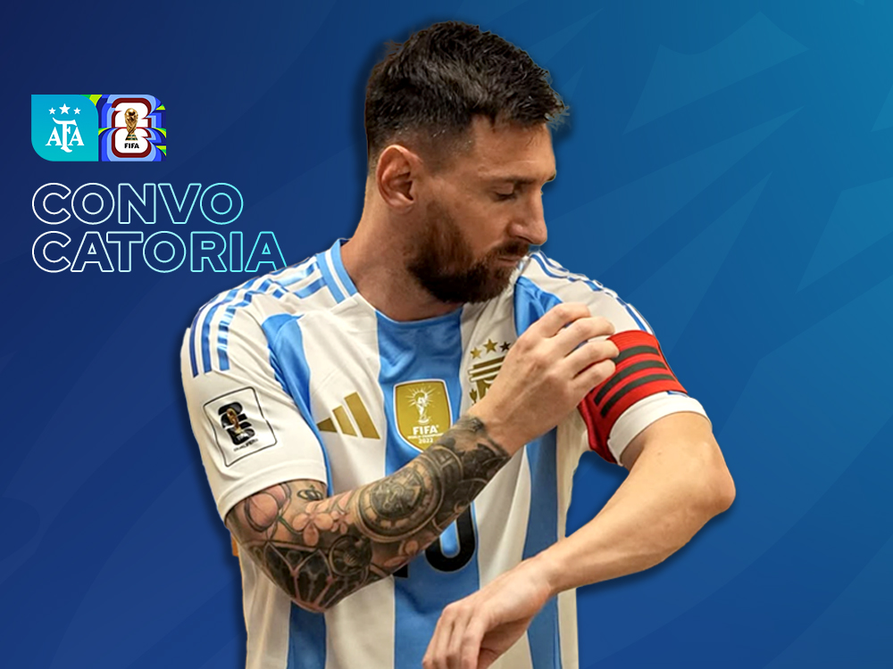 Lista definitiva para la doble fecha de Eliminatorias